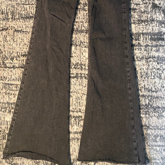 Garage Womens Black Flare/Bootcut jeans - Picture 2 of 2